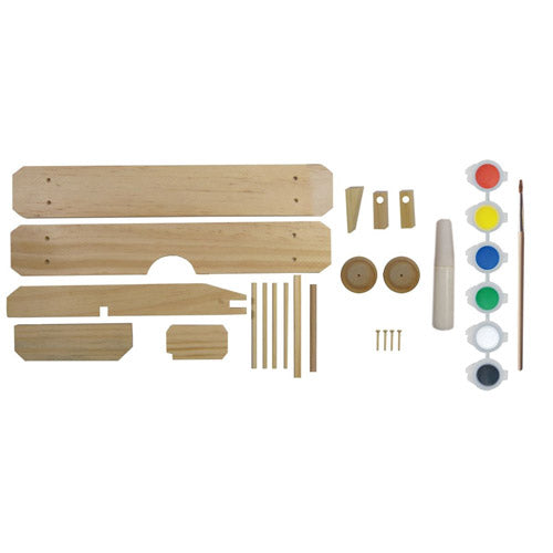 Kids Wood Build & Paint Kit Wooden Plane