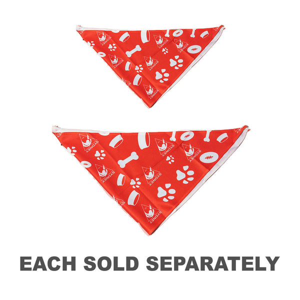 AFL Sydney Swans Pet Bandana