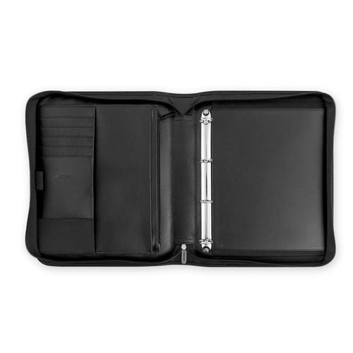 Filofax Metropol A4 Zipped Folio with Handle (Black)