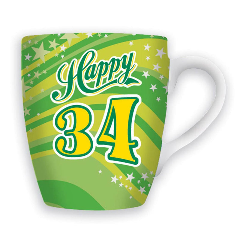 Birthday Happy 30s Celebration Mug