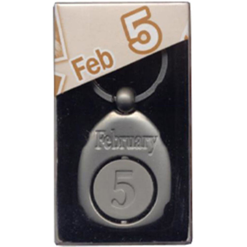 February Chronicle Keyring