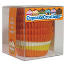 Standard Circle Cupcake Cups (Orange)