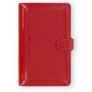 Filofax Patent Personal Compact Organiser (Red)