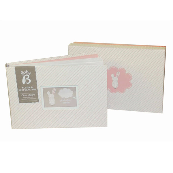 Baby B First Photo Album (Pink)