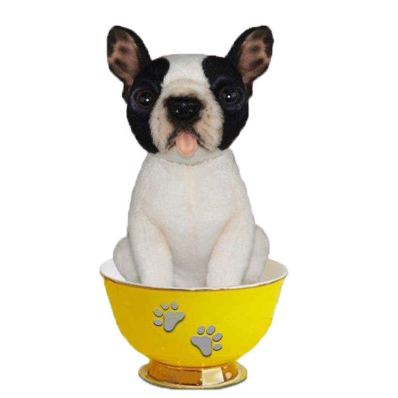 Realistinen koiran teekuppi Pehmo 15 cm
