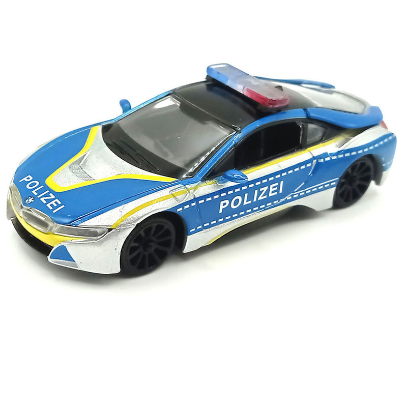 BMW i8 Coupe Police Series 1:43 Modelbil