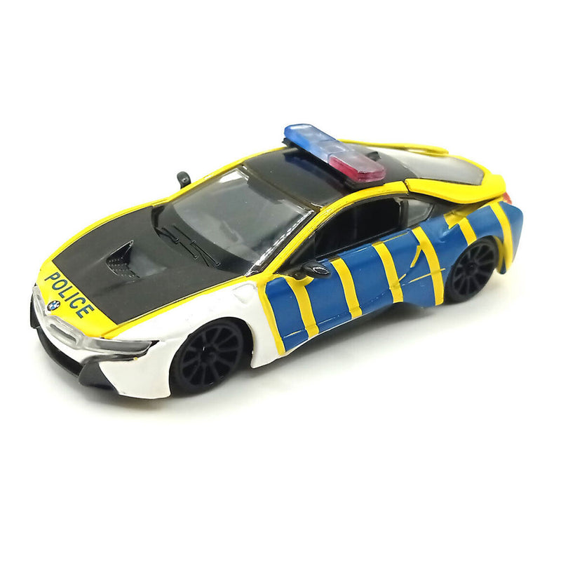 BMW i8 Coupe Police Series 1:43 Modelbil