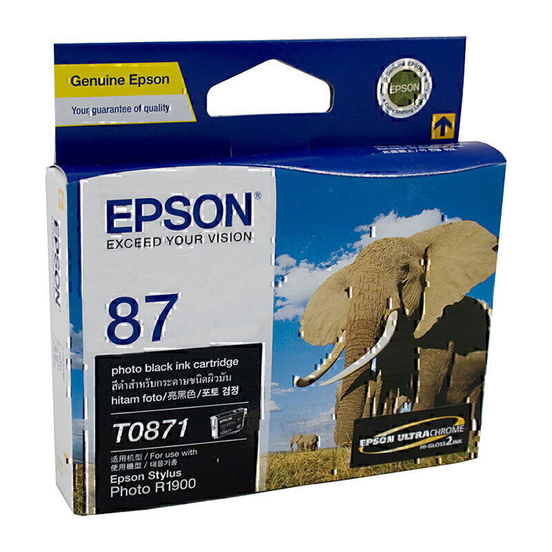 Epson T087 -mustepatruuna