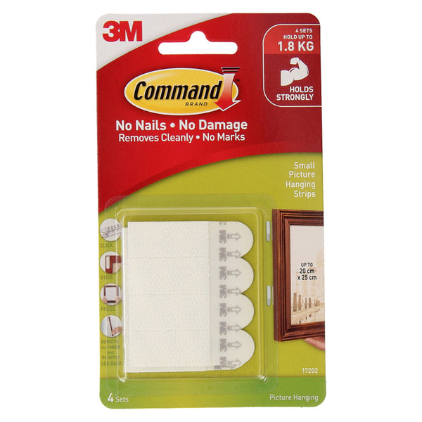 Command Small Picture Hanging Strips (Box of 9)