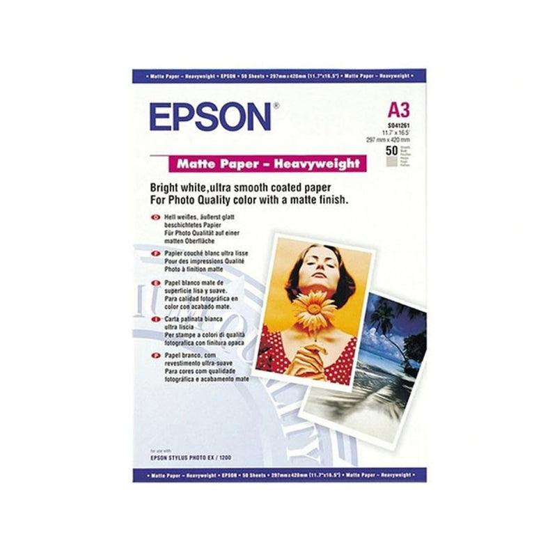 Epson matta raskas painopaperi 50kpc