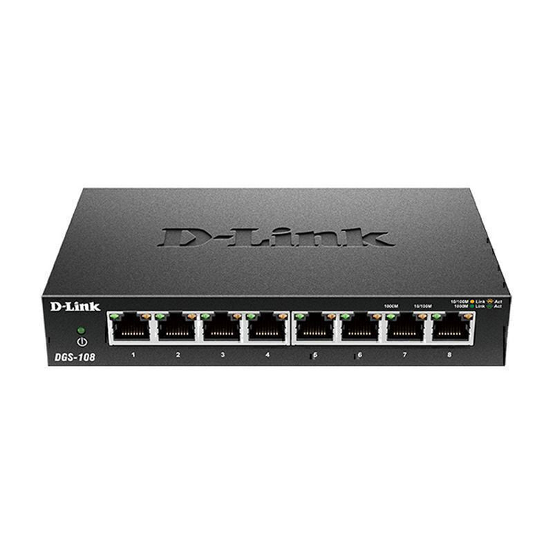 D-Link Metal Housing Gigabit Desktop Switch Switch