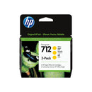 HP 712 Ink Cartridge 29mL 3pk