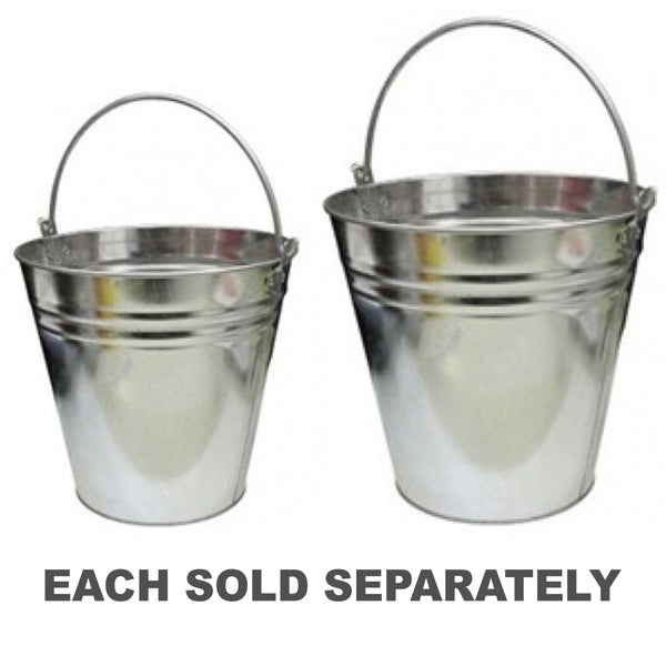 Galvanized Pet Feed Bucket