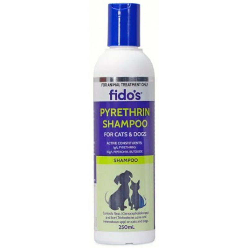 Fido Pet Dog & Cats pyretriini -shampoo