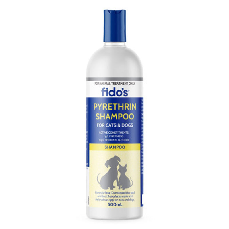 Fido Pet Dog & Cats pyretriini -shampoo