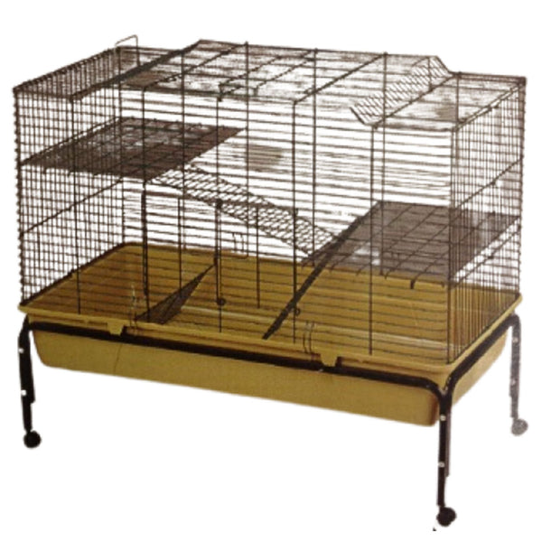 Plastic Base Ferret Cage with Stand