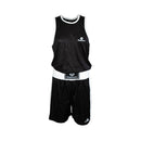 Ringmaster Small Boxing Short and Singlet Set (Black)