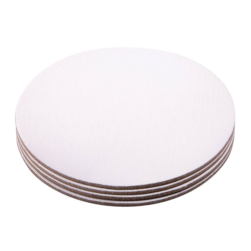 Magnetic Round Canvas Board 4pk