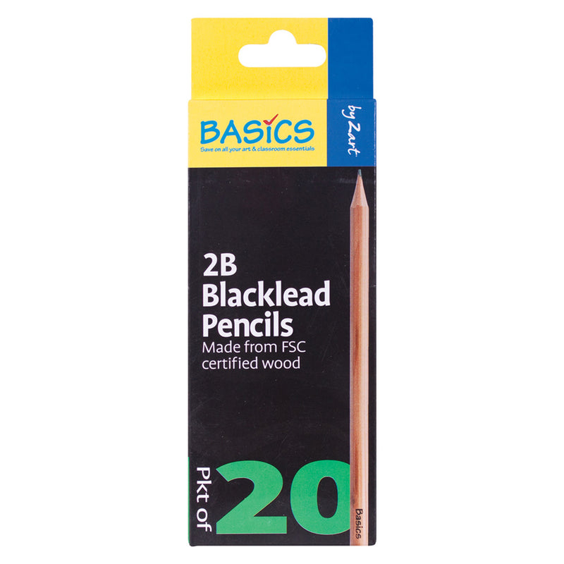 Basics Blackleads Pencil 20pcs