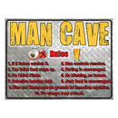 Tungt ståltennskylt (30x40 cm)