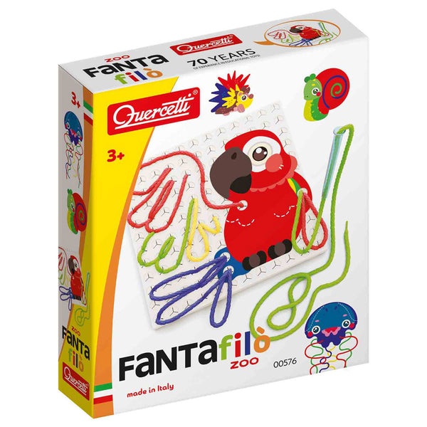 Quercetti Fanta Filo Zoo Toy