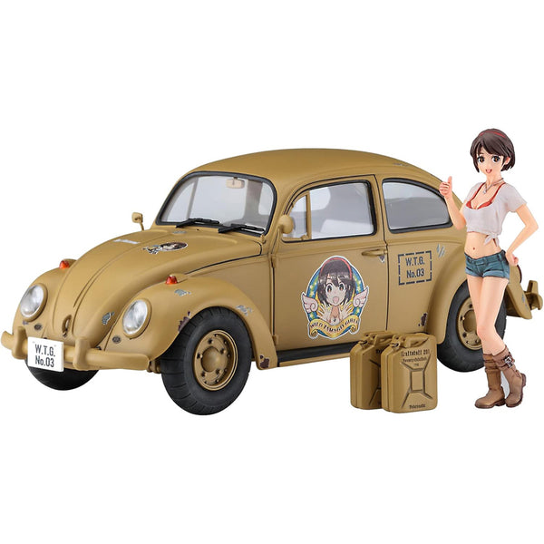 Wild Egg Girls Volkswagen Beetle Type 1 Rei Hazumi 1/24 Scale Model