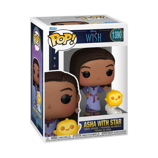 Wish 2023 Asha w/ Star Pop! Vinyl