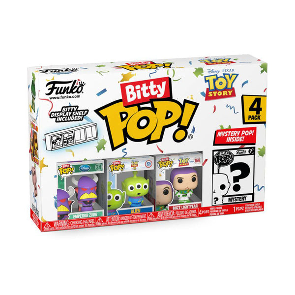 Toy Story Zurg Bitty Pop! 4-Pack