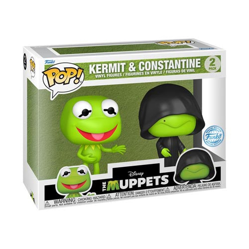 Muppets Kermit & Constantine US Exclusive Pop! Vinyl 2-Pack