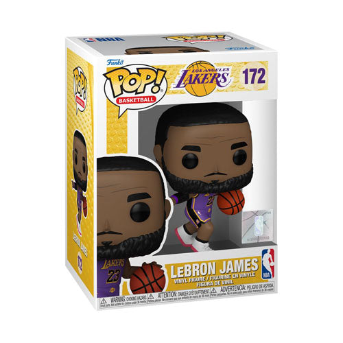 NBA: Lakers LeBron James Purple Uniform