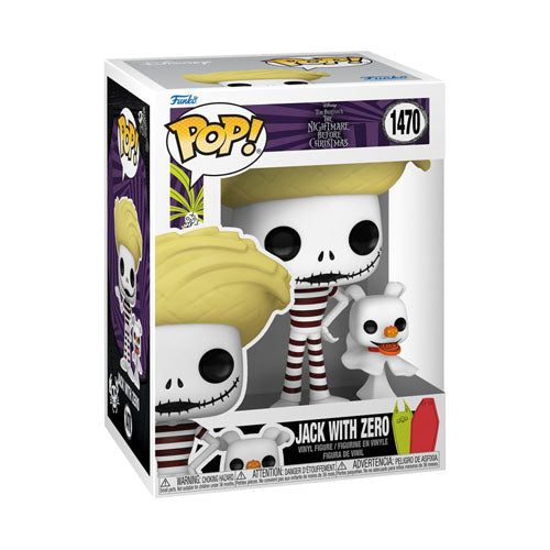 The Nightmare Before Christmas Jack with Zero Pop! Vinyl