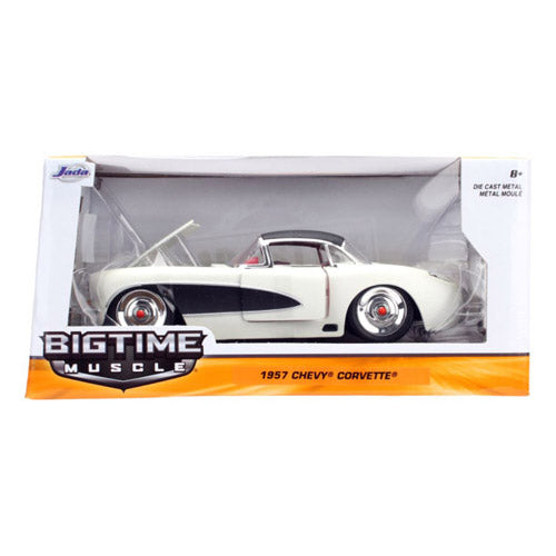 Big Time Muscle 1957 Chevy Corvette 1:24 Scale Vehicle