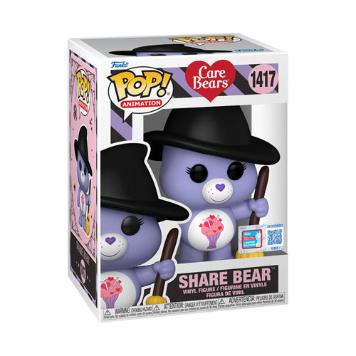 Care Bears Share Bear Witch NYCC 2024 Exclusive Pop! Vinyl