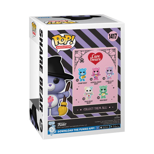 Care Bears Share Bear Witch NYCC 2024 Exclusive Pop! Vinyl