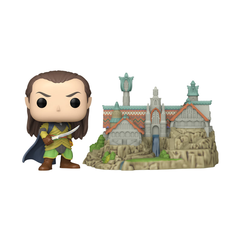 The Lord of the Rings Elrond with Rivendell Pop! Town