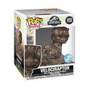 Jurassic Park Velociraptor Fossil US Exclusive 6" Pop! Vinyl