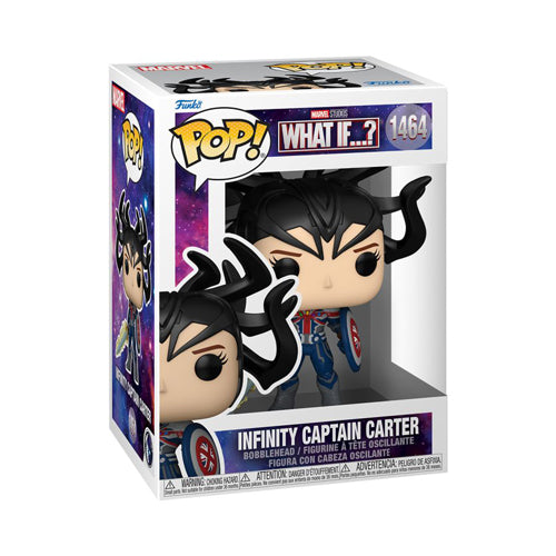 What If Infinity Captian Carter Pop! Vinyl