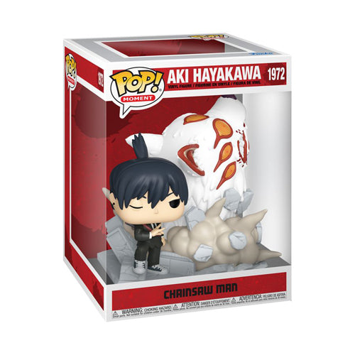 Chainsaw Man Aki with Fox Devil Pop! Vinyl Moment