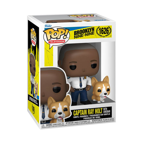 Brooklyn Nine-Nine Captain Ray Holt with Cheddar Pop! Vinyl