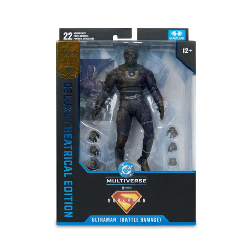 Superman 2025 Ultraman Battle Damage Gold Label 7" Deluxe