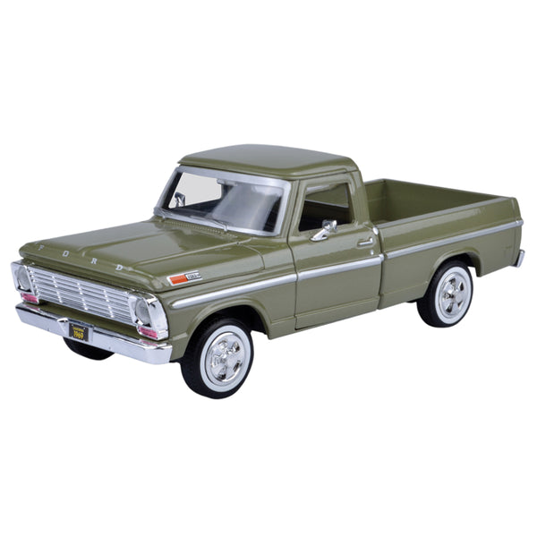 Timeless Legends 1969 Ford F-100 Pickup [Green] 1:24 Diecast