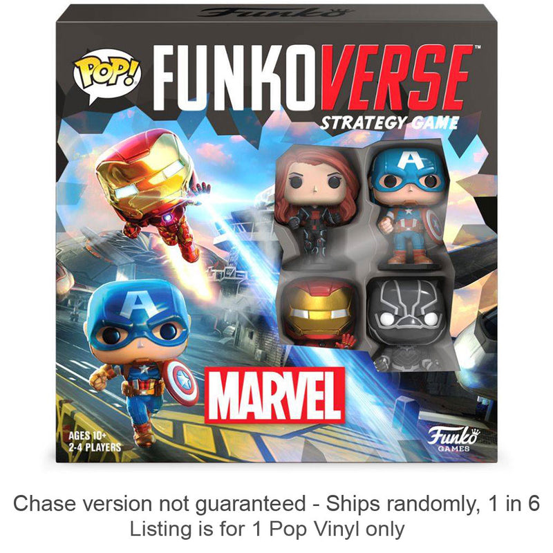 Funkoverse Marvel Chase -laitteet 1 6: sta