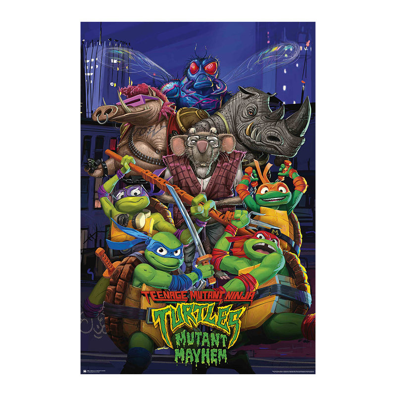 Teenage Mutant Ninja Turtles Mutant Mayhem Poster