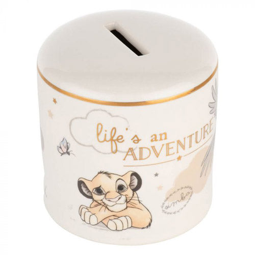 Simba Ceramic 'Life's An Adventure' Money Bank