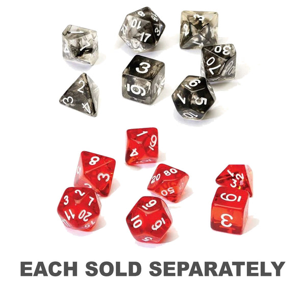 Sirius Translucent Resin Dice (Set of 7)