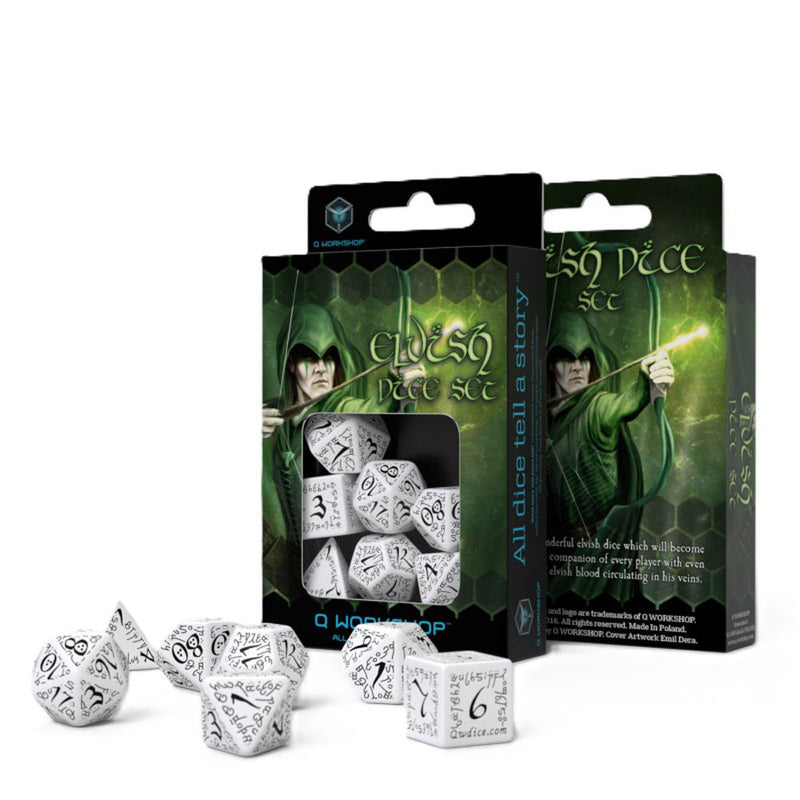 Q Workshop Elvish Dice Set 7st