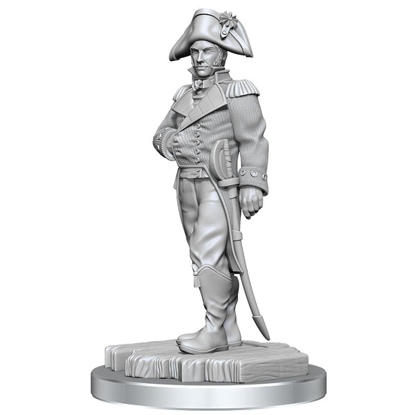 Wizkids Deep Cuts Unpainted Miniatures Ships Crew Box Set