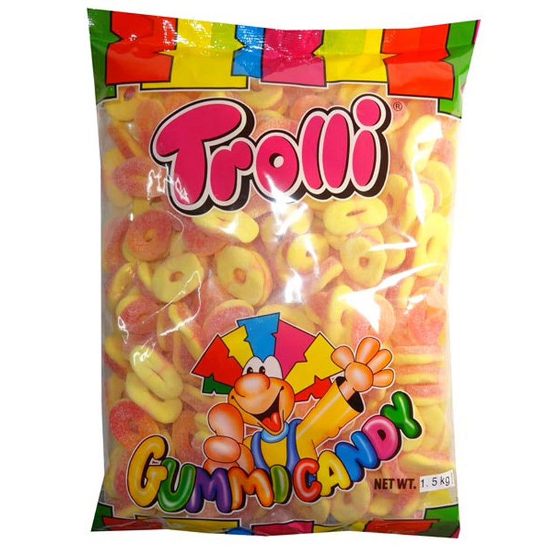 Trolli Sour Peach Rings 1.5kg