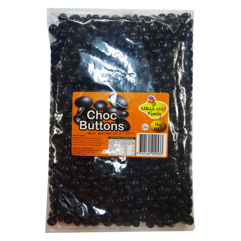 Lolliland Choc -painikkeet 1 kg