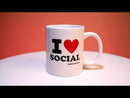 I Heart Social Distancing Coffee Mug